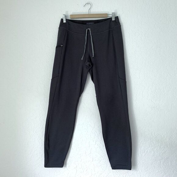 Patagonia R1 Daily Bottoms Adult M Dark Gray Fleece Warm Athletic Outdoor Gorp - Picture 1 of 10